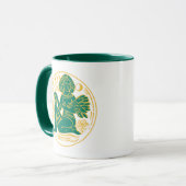 Mug Symbole Virgo du Zodiaque (Devant gauche)
