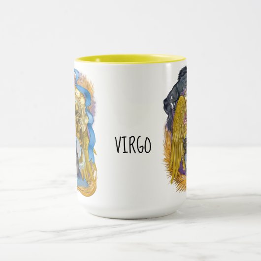 Mug Symbole Virgo Zodiac (Centre)