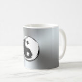 Mug Symbole Yin-Yang en acier (Devant droit)