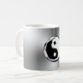 Mug Symbole Yin-Yang en acier (Devant gauche)