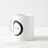 Mug Symbole zen avec "Just Be" (Devant gauche)