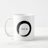 Mug Symbole zen avec "Just Be" (Gauche)