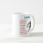 Mug Symbole ziodiaque Libra Horoscope (Devant droit)