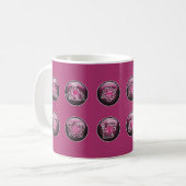 Mug SYMBOLE Zodiac BOUTON (Devant gauche)