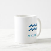 Mug SYMBOLE Zodiaque Aquarius (Devant droit)