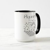 Mug SYMBOLE Zodiaque Aquarius (Devant droit)