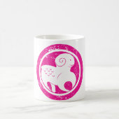 Mug SYMBOLE Zodiaque Aries Grunge Ram Rose Astrologie (Centre)