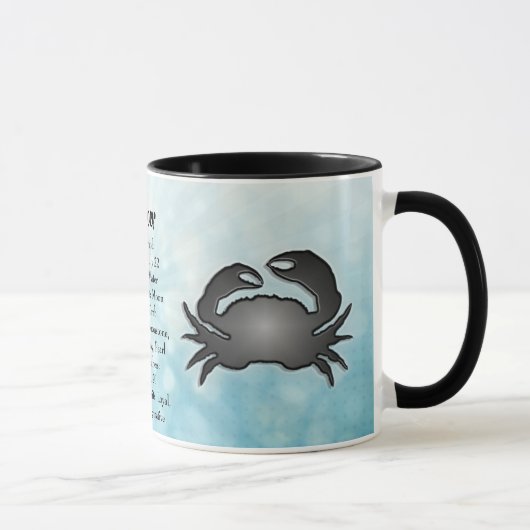 Mug Symbole zodiaque Cancer (Droite)