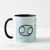 Mug Symbole zodiaque Cancer (Gauche)