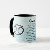Mug Symbole zodiaque Cancer (Devant gauche)