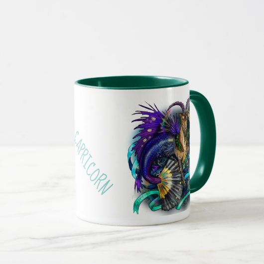Mug SYMBOLE Zodiaque Capricorne (Devant droit)