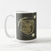 Mug SYMBOLE Zodiaque Capricorne Astrologie Mandala Spi (Gauche)
