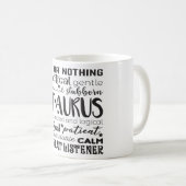 Mug Symbole zodiaque céleste Mug/Taurus Description (Devant droit)