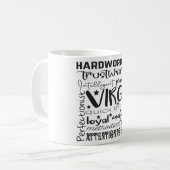 Mug Symbole zodiaque céleste Mug/Virgo Description (Devant gauche)