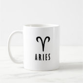 Mug Symbole zodiaque d'Aries (Gauche)