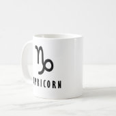 Mug Symbole zodiaque de Capricorne (Devant gauche)