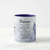 Mug SYMBOLE Zodiaque Horoscope Astrologie Pisces (Centre)