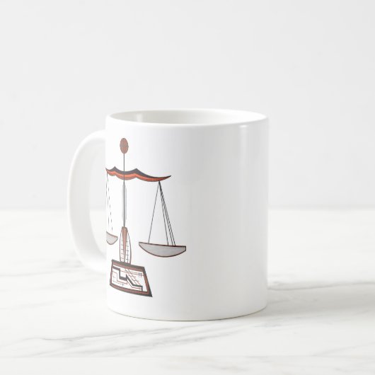 Mug SYMBOLE Zodiaque Libra (Devant gauche)