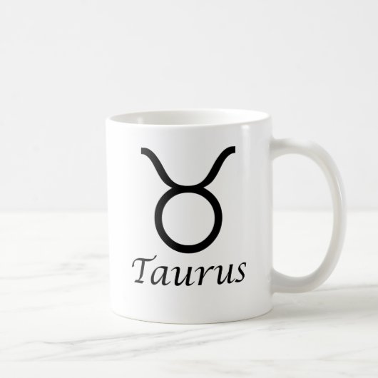 Mug Symbole zodiaque "Taurus" (Droite)