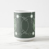 Mug SYMBOLE Zodiaque Taurus Astrologie Mandala Green G (Centre)