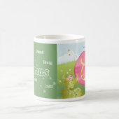 Mug Symbole zodiaque Taurus vert rose (Centre)