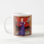 Mug Symbole Zodiaque Vierge Ancien Astrologie Café Cou (Gauche)