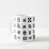 Mug Symboles africains Adinkra (Devant gauche)