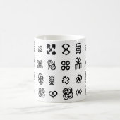 Mug Symboles africains Adinkra (Centre)