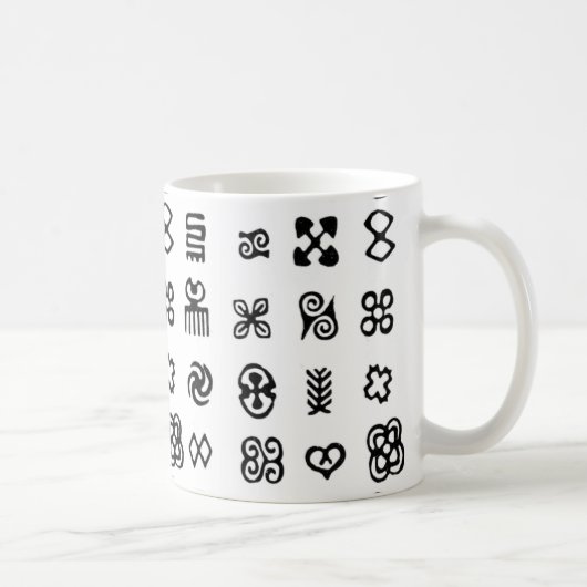 Mug Symboles africains Adinkra (Droite)