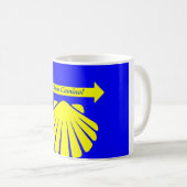 Mug Symboles de Camino De Santiago (Devant droit)