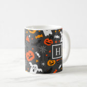 Mug Symboles de couleurs d'Halloween motif (Devant droit)