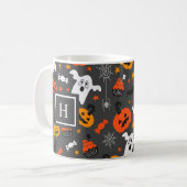 Mug Symboles de couleurs d'Halloween motif (Devant gauche)