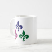 Mug Symboles de fleur de lis (Devant gauche)