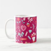 Mug Symboles de la Saint-Valentin Coeur Candy Candy Ca (Gauche)