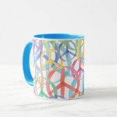 Mug Symboles de paix (Devant gauche)