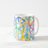 Mug Symboles de paix (Devant droit)