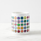 Mug Symboles de paix colorés (Centre)