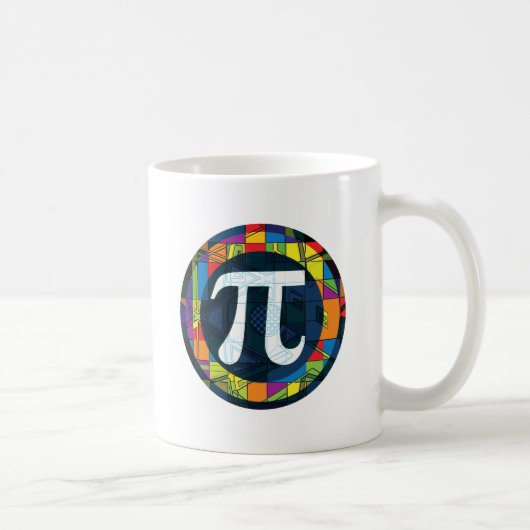 Mug Symboles du jour pi de pi (Droite)