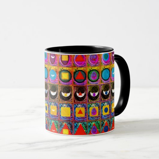 Mug Symboles élémentaires Motif Meditation Aid Tattva (Devant droit)