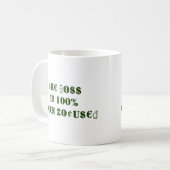 Mug Symboles monétaires internationaux Green Boss Fina (Devant gauche)