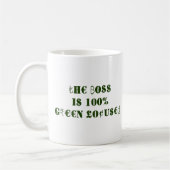 Mug Symboles monétaires internationaux Green Boss Fina (Gauche)