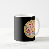 Mug Symboles secrets Vitriol Rosicrucian Alchimie (Devant droit)