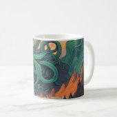 Mug Symbolisme mystique de Cthulhu (Devant droit)