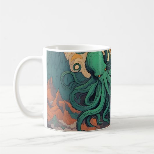 Mug Symbolisme mystique de Cthulhu (Gauche)