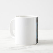 Mug Symétrie de sélénium bleu (Devant gauche)