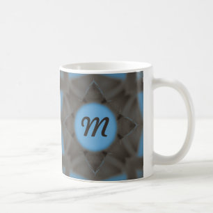 Mug Symétrie de sélénium bleu
