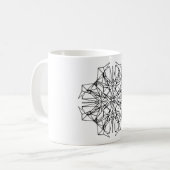 Mug symétrie géométrique (Devant gauche)