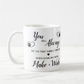 Mug Sympathie commémorative personnalisée pour animaux (Gauche)