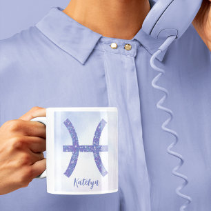 Mug Sympathique Pisces Astrologie Signe Personnalisé V