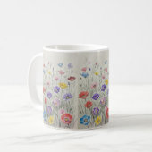 Mug Symphonie de fleurs sauvages (Devant gauche)